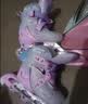 迪士尼（Disney）轮滑鞋儿童3-6-12岁闪光初学溜冰鞋女童可调旱冰直排滑轮鞋 实拍图