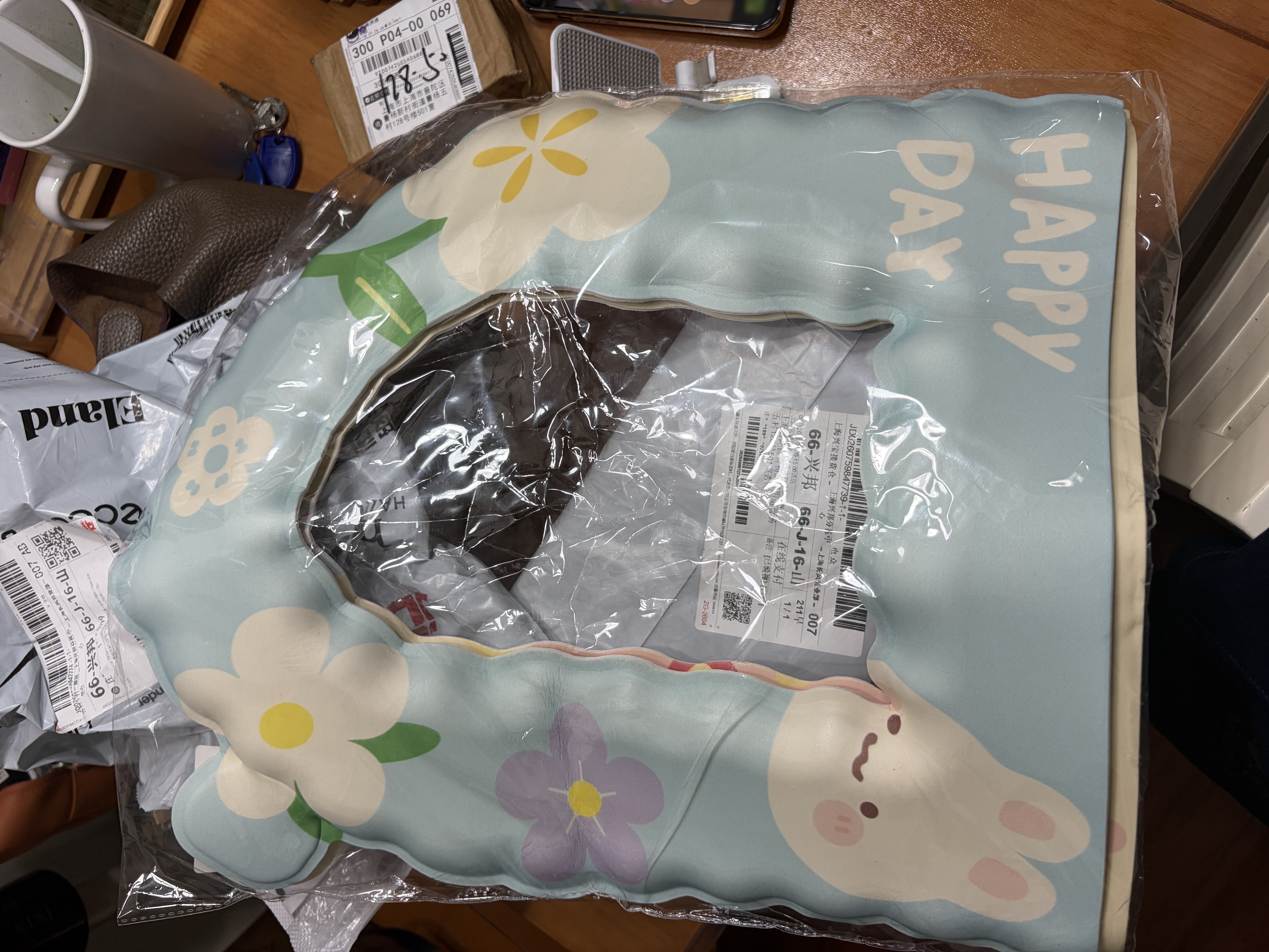 洁比世马桶垫坐垫四季通用防水坐便垫EVA马桶圈垫坐便套2只装5mm加厚防水免洗 实拍图