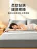 京东京造 悦柔床笠 120g加厚耐用磨毛A类床罩床垫保护套 1.5米床 浅灰 实拍图