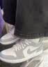 JordanNIKE女AJ1小迪奥 轻奢感AJ 1运动休闲鞋DC0774-105白灰37.5 实拍图