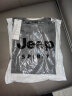 吉普（JEEP）卫衣男春季韩版休闲长袖T恤男圆领百搭男装 灰色 XL 晒单实拍图