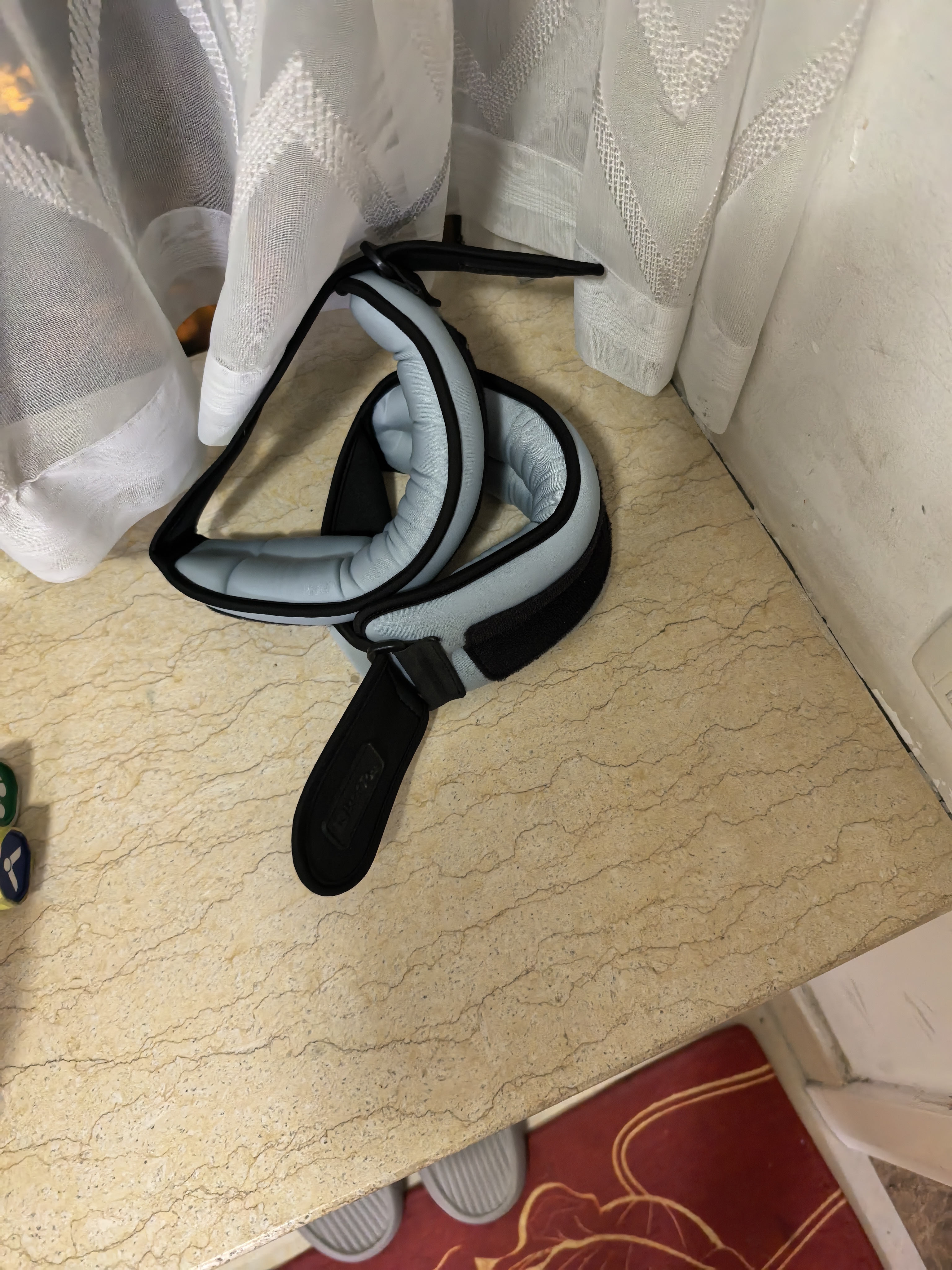 Keep负重沙袋沙包绑腿绑手腕跑步训练装备学生中考训练月光灰1kg*2 实拍图