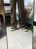 马登厚底ro板鞋男美式高街男士复古黑色百搭增高cleanfit运动休闲潮鞋 黑白色 【VIBE风/情侣同款板鞋/秋冬出街更有型】 41 (255mm) 男码 实拍图