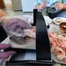 特睿思（TERUISI）切肉片机羊肉卷切片机切肉机刨肉机电动家用小型刨牛肉肥牛卷机柠檬火腿面包果蔬切肉神器 GJ801 实拍图