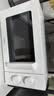 海尔（Haier）快捷微波炉家用小型 360°转盘加热 旋钮操控 易洁内胆 白色 6档火力 HW-M20J1W 实拍图