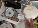 苏泊尔（SUPOR）辅食碗宝宝注水保温碗316L不锈钢儿童餐具研磨碗保温饭盒 实拍图