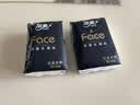 洁柔手帕纸 黑Face 可湿水4层面巾纸*6片*30包 无香（超mini加量装）* 实拍图