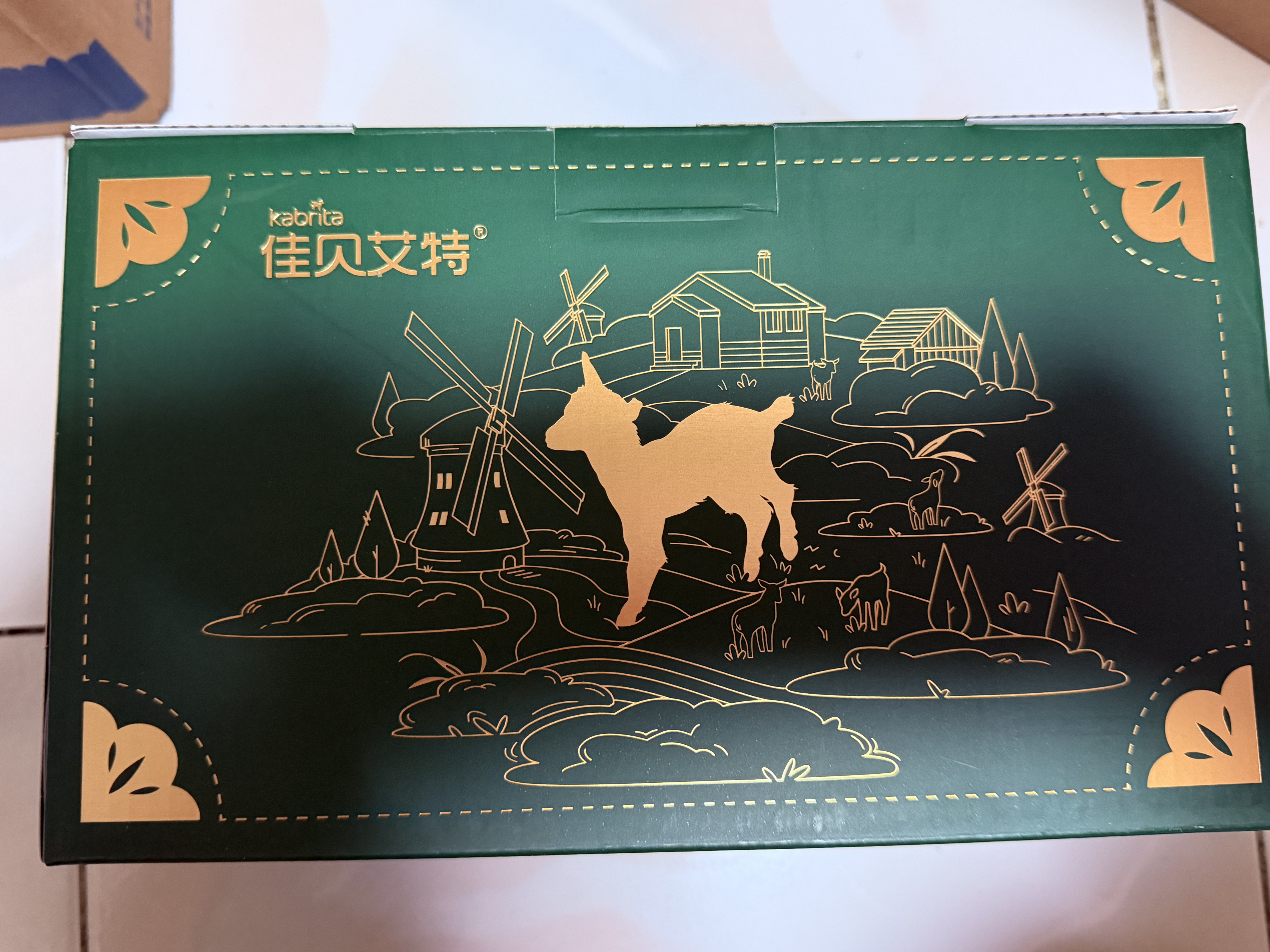 佳贝艾特（Kabrita）羊奶粉营嘉3.8倍高钙有机400g*2罐礼盒装中老年成人进口 实拍图