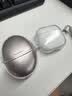 Smorss适用Airpods5/4保护套苹果耳机5/4代保护套通用降噪版蓝牙耳机防摔防滑透明全包硅胶散热壳+挂绳 实拍图