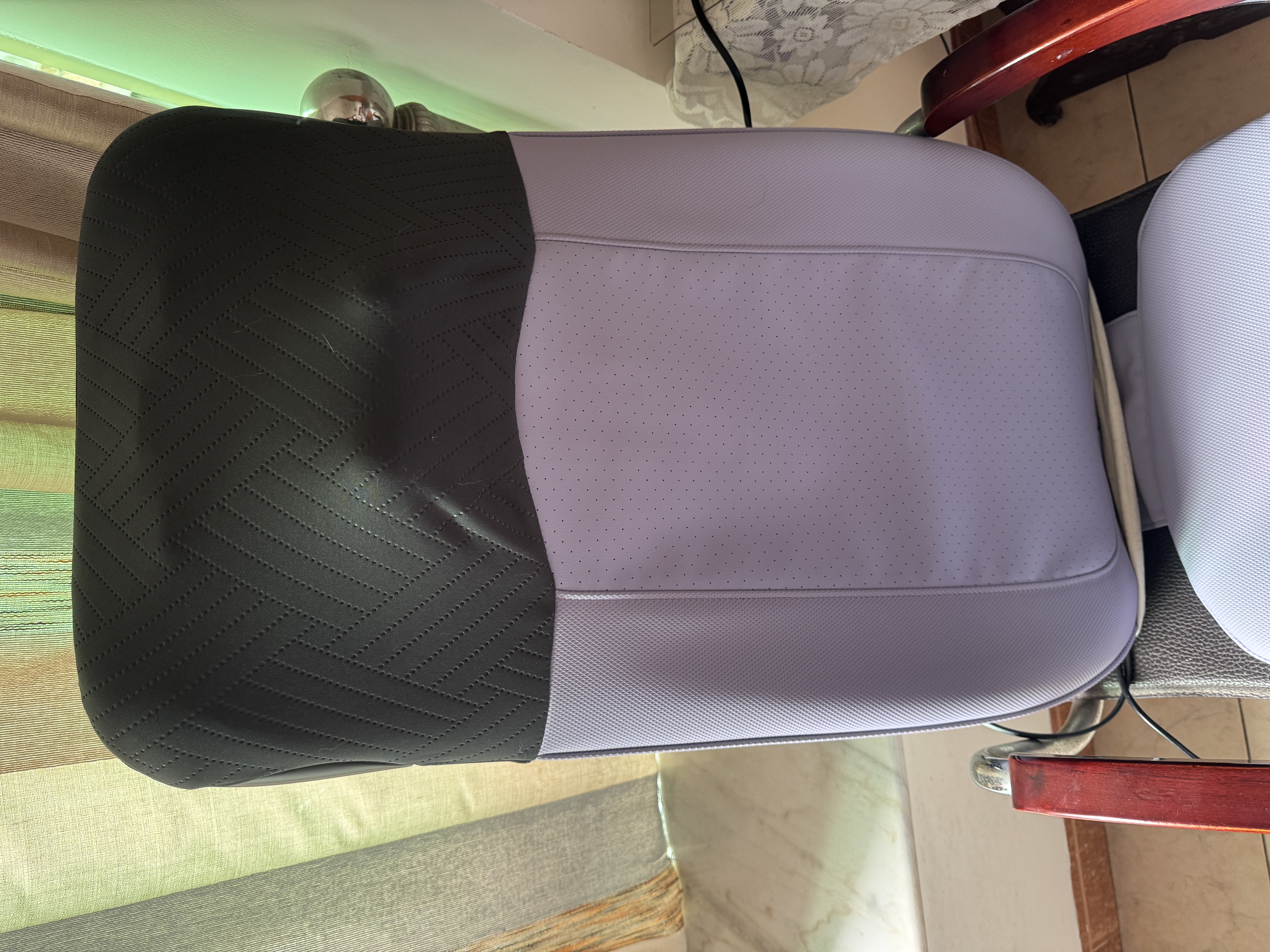 傲胜（OSIM）按摩靠垫 颈椎腰背部按摩仪 家用多功能按摩椅按摩器 OS-290S 紫色 中秋节礼物送父母 实拍图