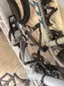 自行车水壶架PC塑料便携通用公路山地车水杯架山地车骑行装备配件 黑色+螺丝+扳手 实拍图