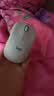 罗技（Logitech）M221 轻音鼠标 无线鼠标 办公鼠标 对称鼠标 带无线微型接收器 米白色 实拍图