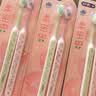 舒客宽头樱巧牙刷6支装V型宽薄刷头超软毛护龈成人牙刷新老随机 实拍图