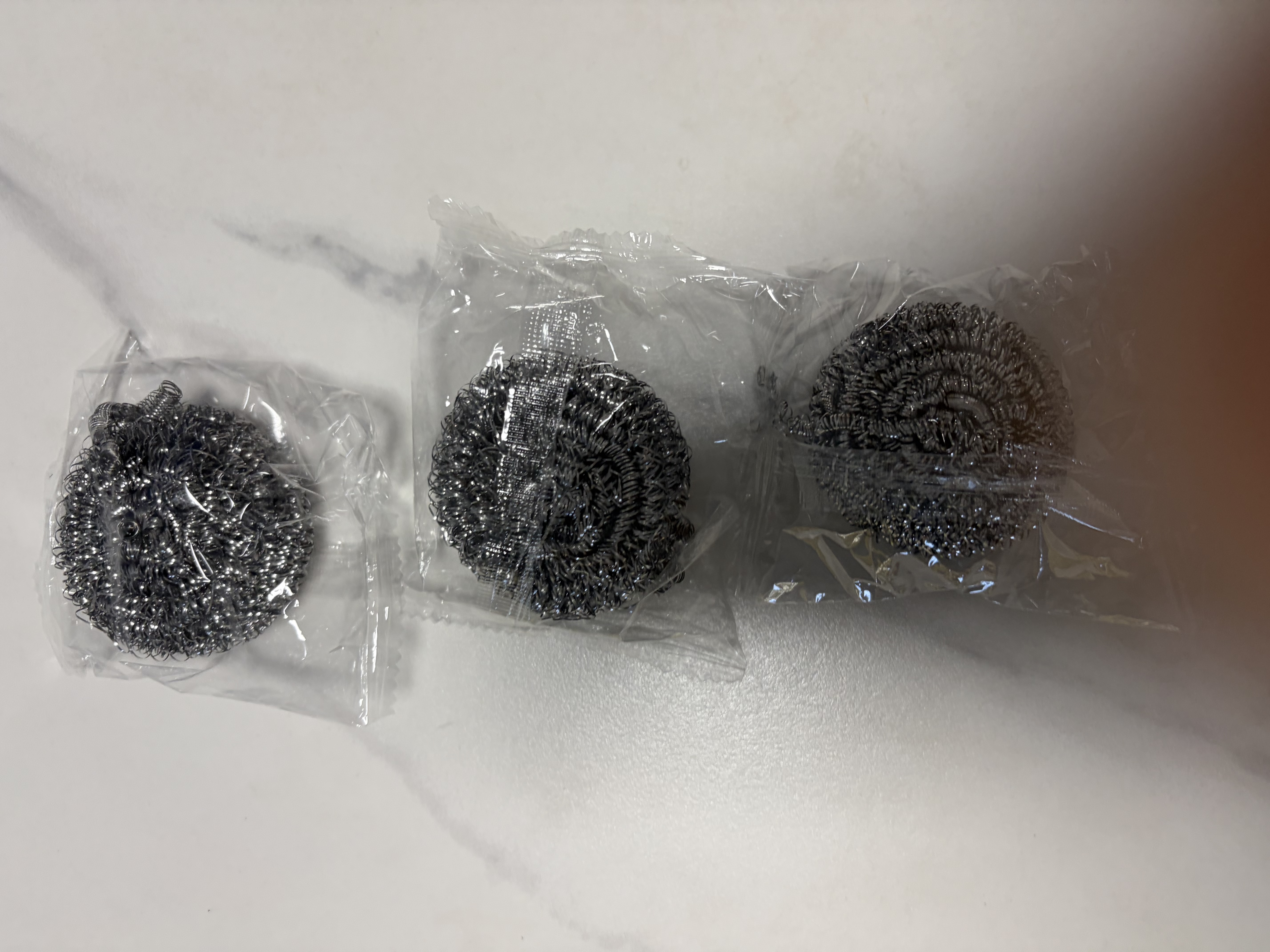 【新客首单价】厨房挂件钢丝球不锈钢清洁球锅刷洗碗刷钢丝球 钢丝球【3个装】 实拍图