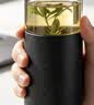 京东京造 钛健康保温杯黑钛【茶水分离】茶杯子纯钛水杯男女曜石黑 520ml 实拍图