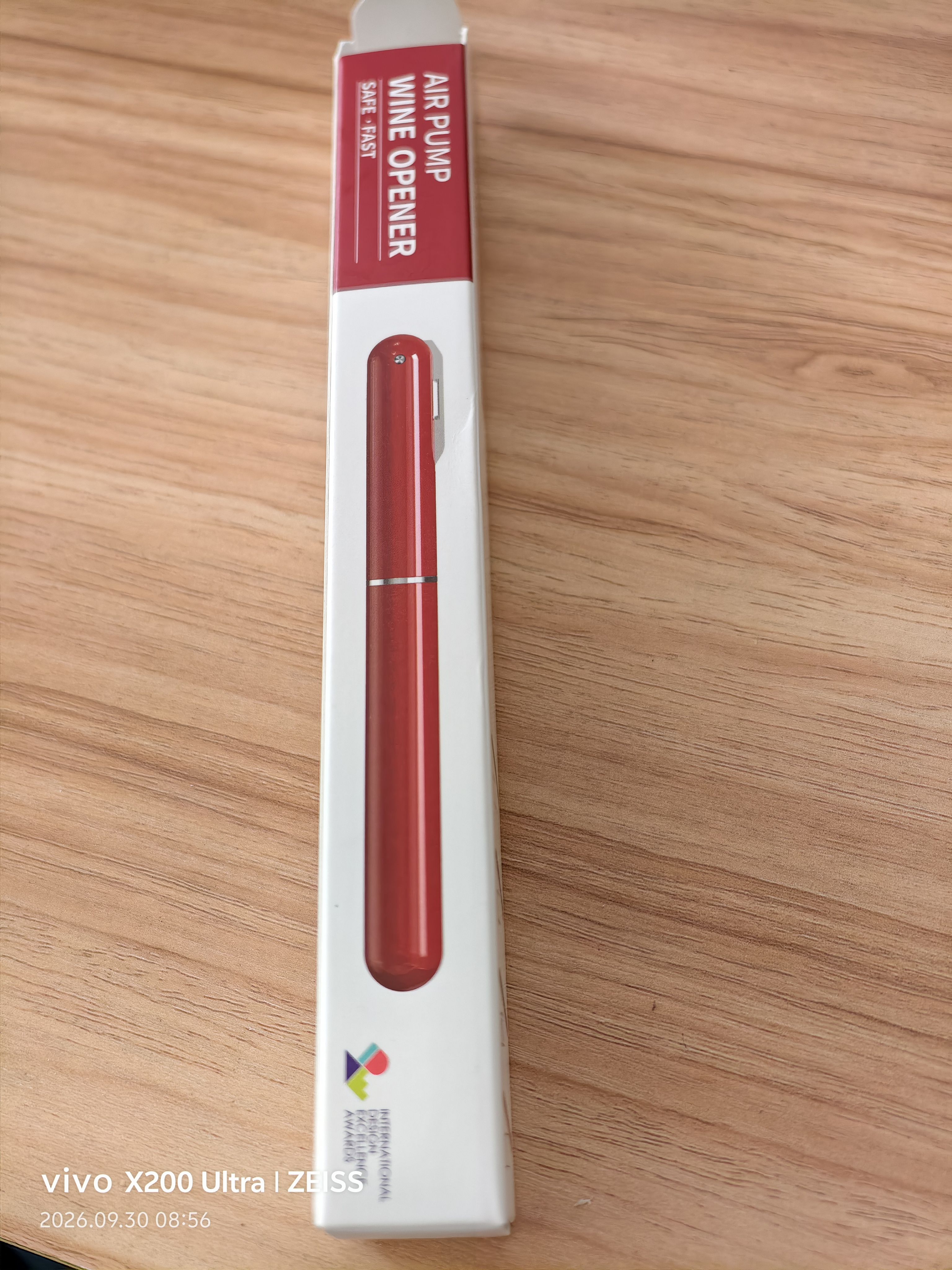 CLITON笔形气压开瓶器开酒器打气活塞式自动红酒葡萄酒启瓶器多功能酒具 实拍图