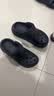卡骆驰（CROCS）经典泡芙Clog男女一脚蹬懒人沙滩洞洞鞋 黑色 37 实拍图