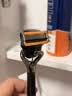 吉列锋隐5致顺PRO 1刀架5刀头 5层刀片 手动式剃刮胡须刀 生日礼物便携男士 京东自营旗舰 非吉利 防刮伤免须泡 实拍图