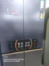 奥马(Homa) 552升风冷无霜 十字对开门四门冰箱 双变频一级能效 AI语音 锦泰矿玉  BCD-552WDLG/BI 实拍图
