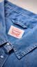 Levi's李维斯女士美式复古简约通勤经典翻领宽松蓝色牛仔衬衫 浅蓝色 L 实拍图