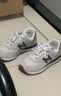 NEW BALANCE秋季男女同款复古灰色耐磨轻便运动休闲鞋574系列ML574LGI 38 实拍图