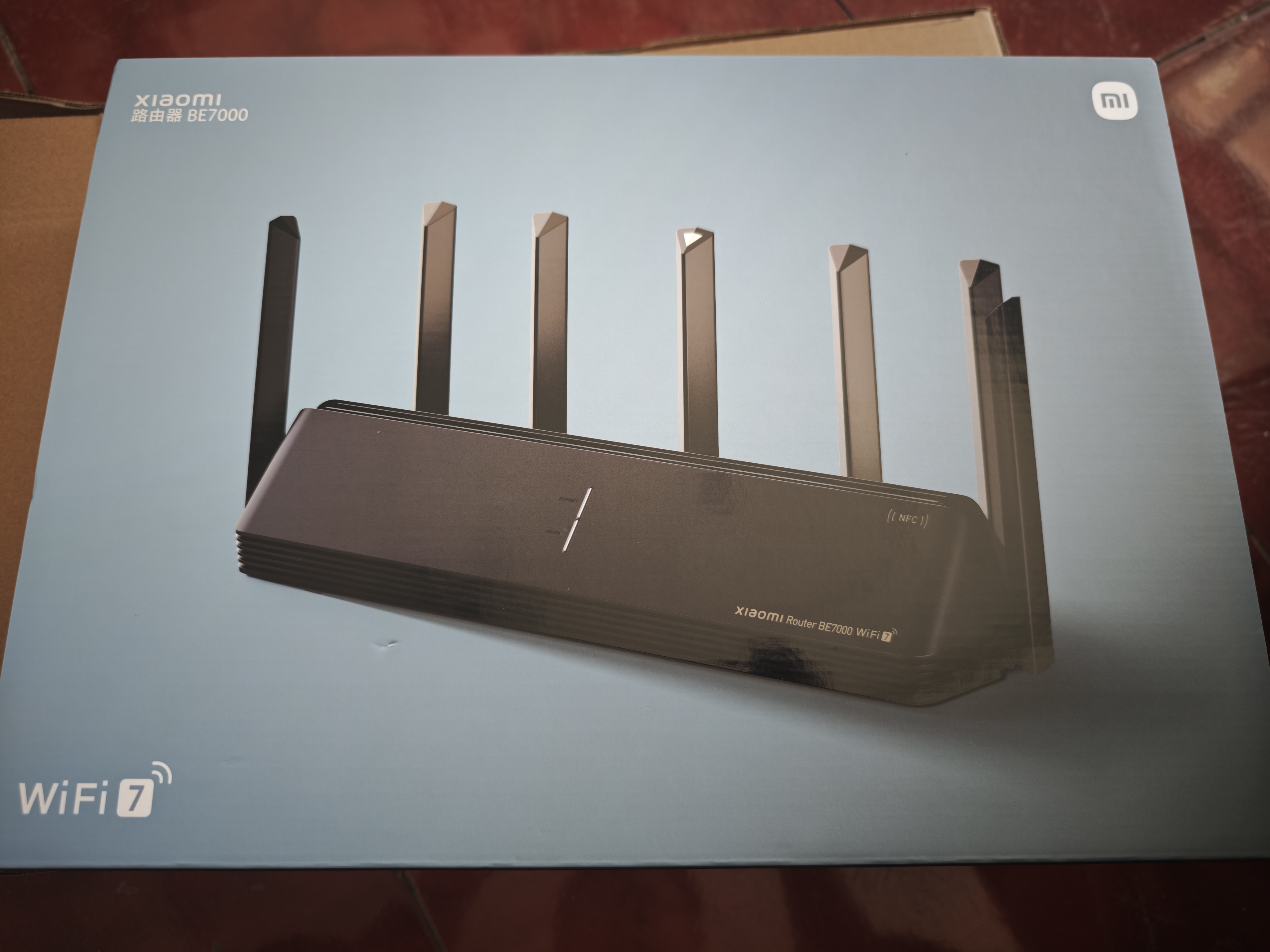 小米（MI）路由器BE7000 WiFi7【小米手机上网搭档】高通新一代芯片 4个2.5G网口USB 3.0 家用路由器 实拍图