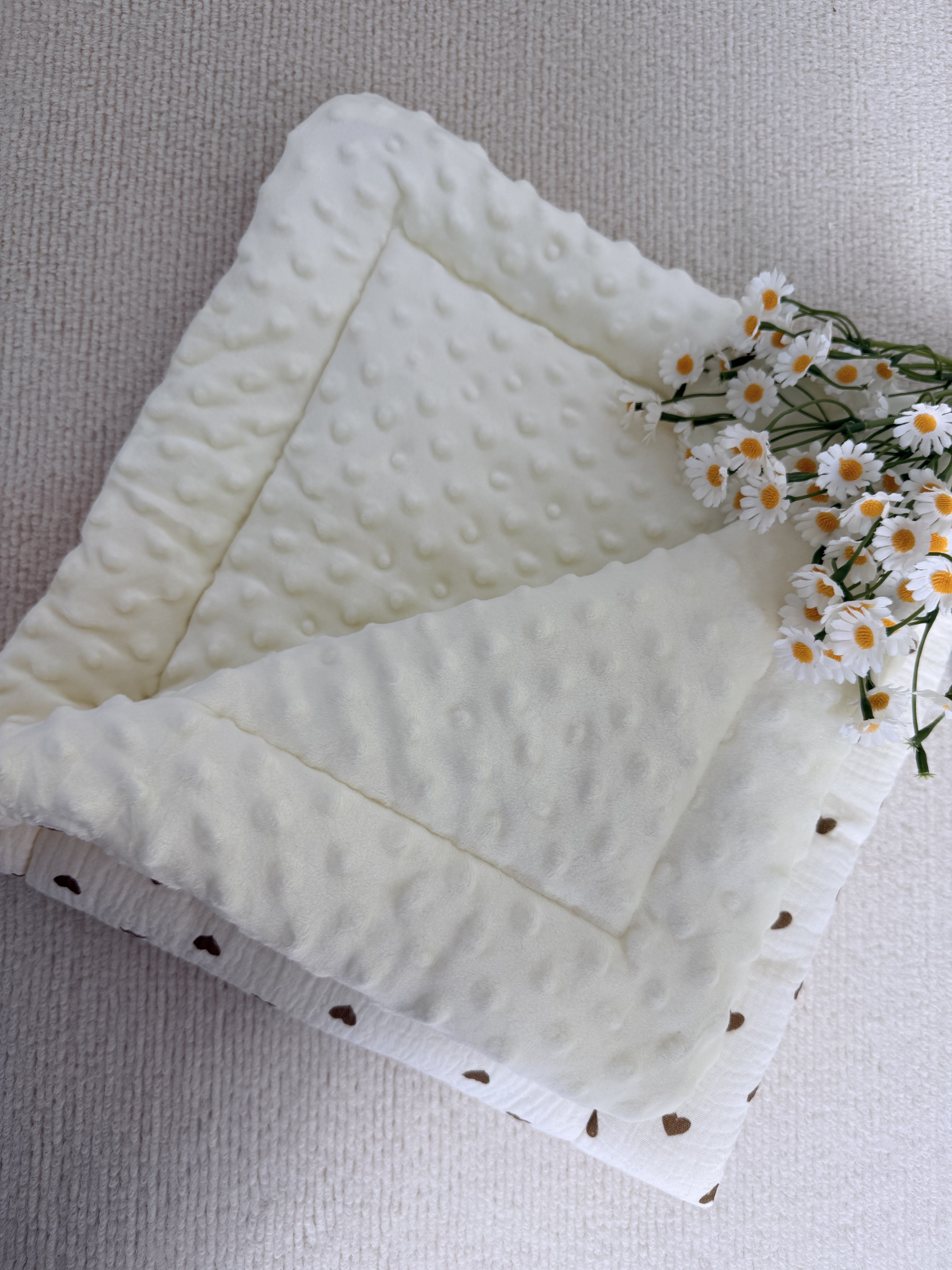 欧育婴儿推车垫春秋冬保暖神遛娃器宝宝夹棉睡垫棉坐垫被餐椅靠垫通用 实拍图