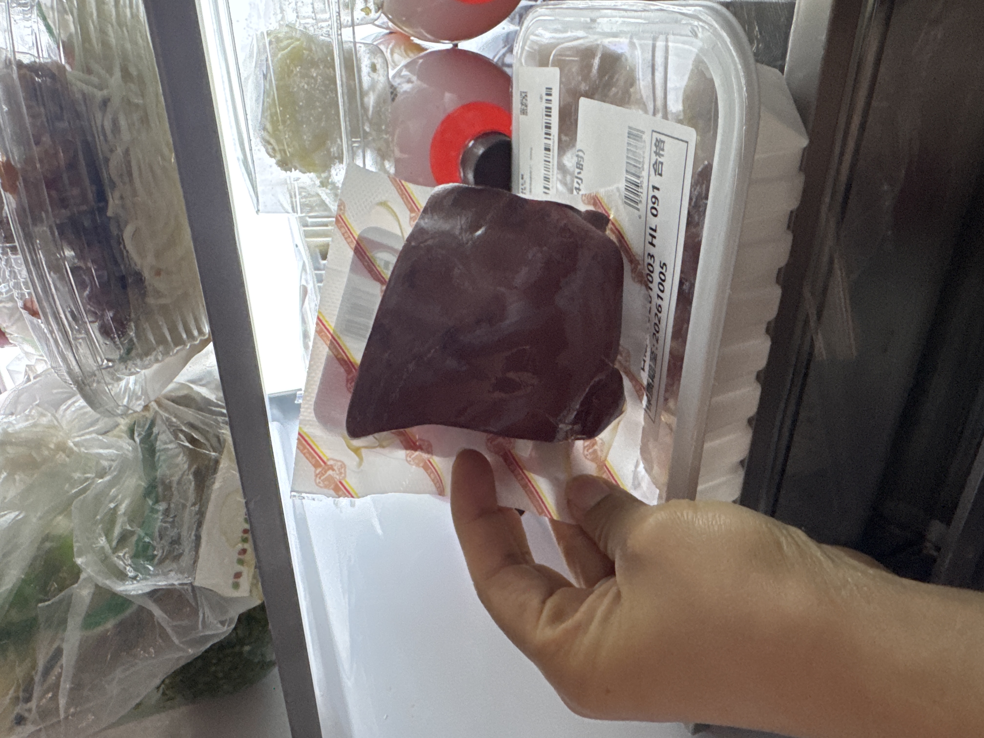 【24小时肉】240天黑猪刀切五花腿肉馅（肥瘦比约3:7)350g 实拍图