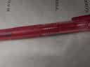 uni三菱 uni-ball UMN-105按动红色中性笔高颜值0.5红笔签字笔商务学生考试水笔水性笔套装 12支 实拍图