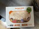 特美居（temeiju）儿童一次性手套食品用加厚PE塑料家用抽取式宝宝手套200只 实拍图