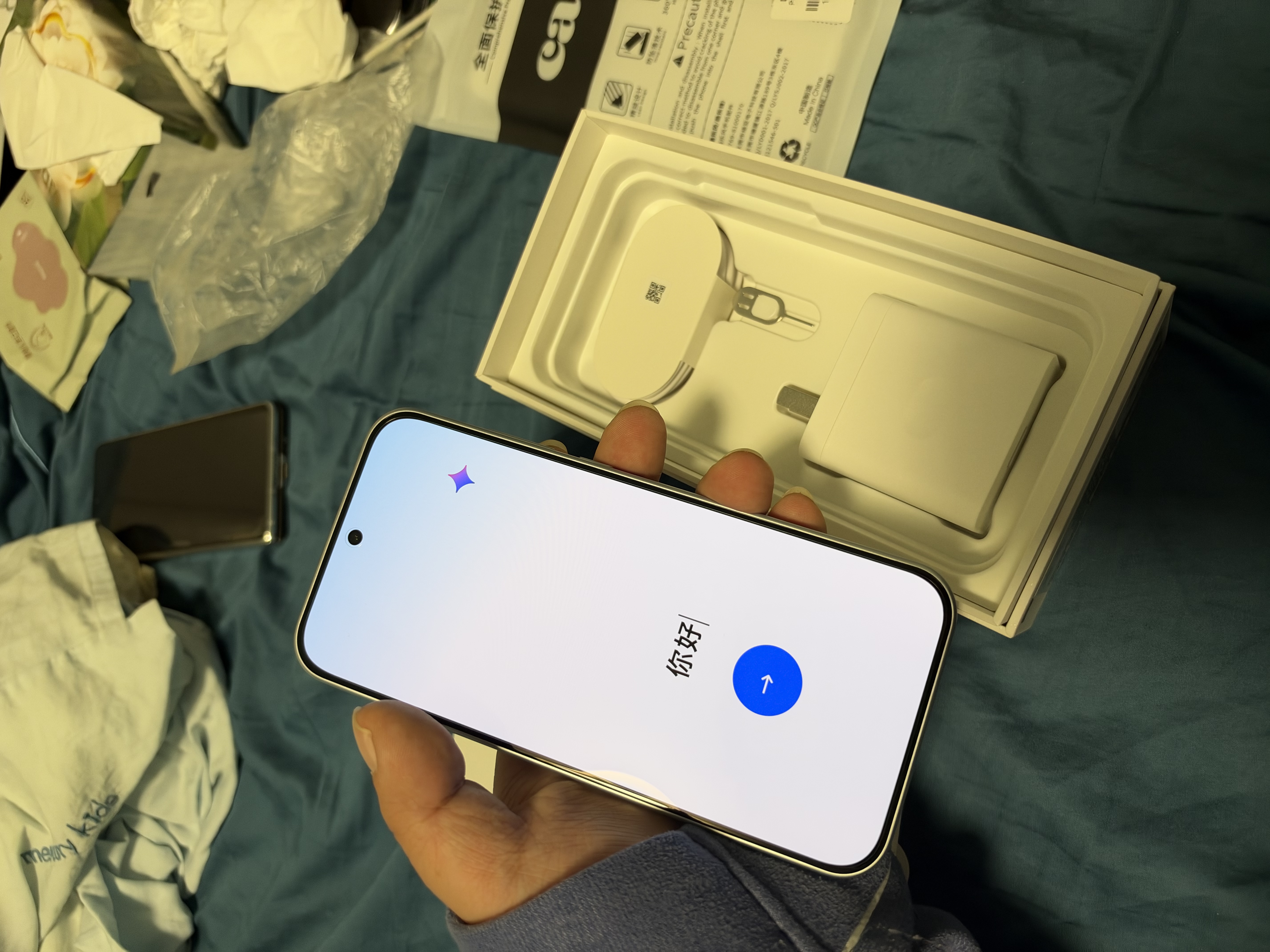 OPPO A7 Pro Max 12GB+256GB 乘风破浪 万级大电池 七年耐用 防水抗摔长续航 学生5G智能手机 国家补贴 实拍图