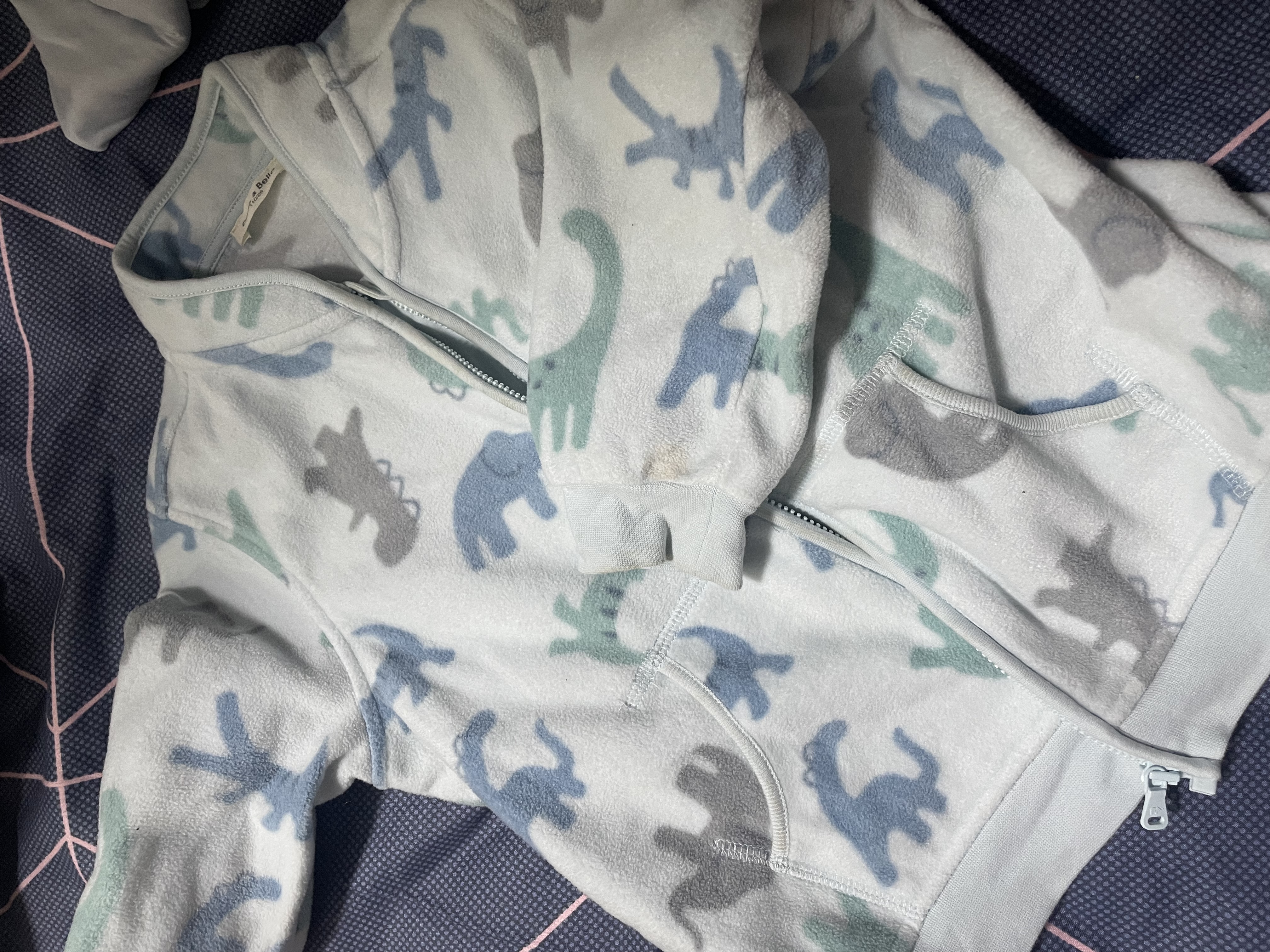 戴维贝拉【抱抱衣】童装男童摇粒绒外套冬装内胆儿童宝宝衣服 实拍图