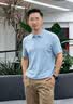 京东京造秋季运动短袖男士t恤polo衫男跑步健身户外速干衣服 浅蓝3.0 L 实拍图