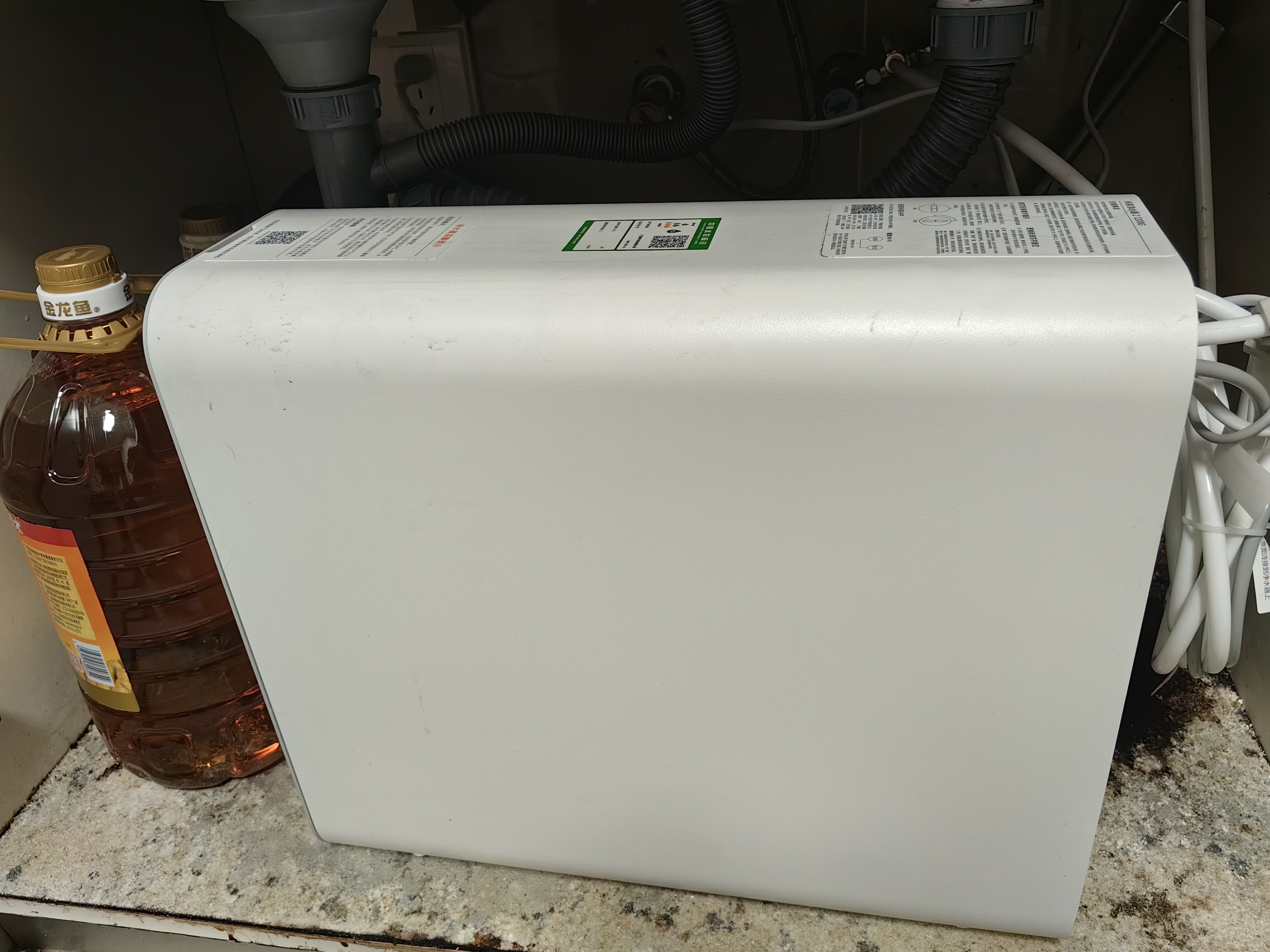 米家【爆款新品】小米净水器2 1200G【瞬时1400G】7年长效RO 母婴直饮水家用厨房台下净水机MR1282-A 实拍图