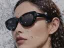 蕉下（beneunder）墨镜猫眼复古男女可折叠太阳镜开车防晒紫外线出游时尚礼物FD024 实拍图