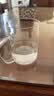 青苹果耐热玻璃水杯465ml*4 四色把手围炉煮茶一人一杯办公饭店家用待客 实拍图