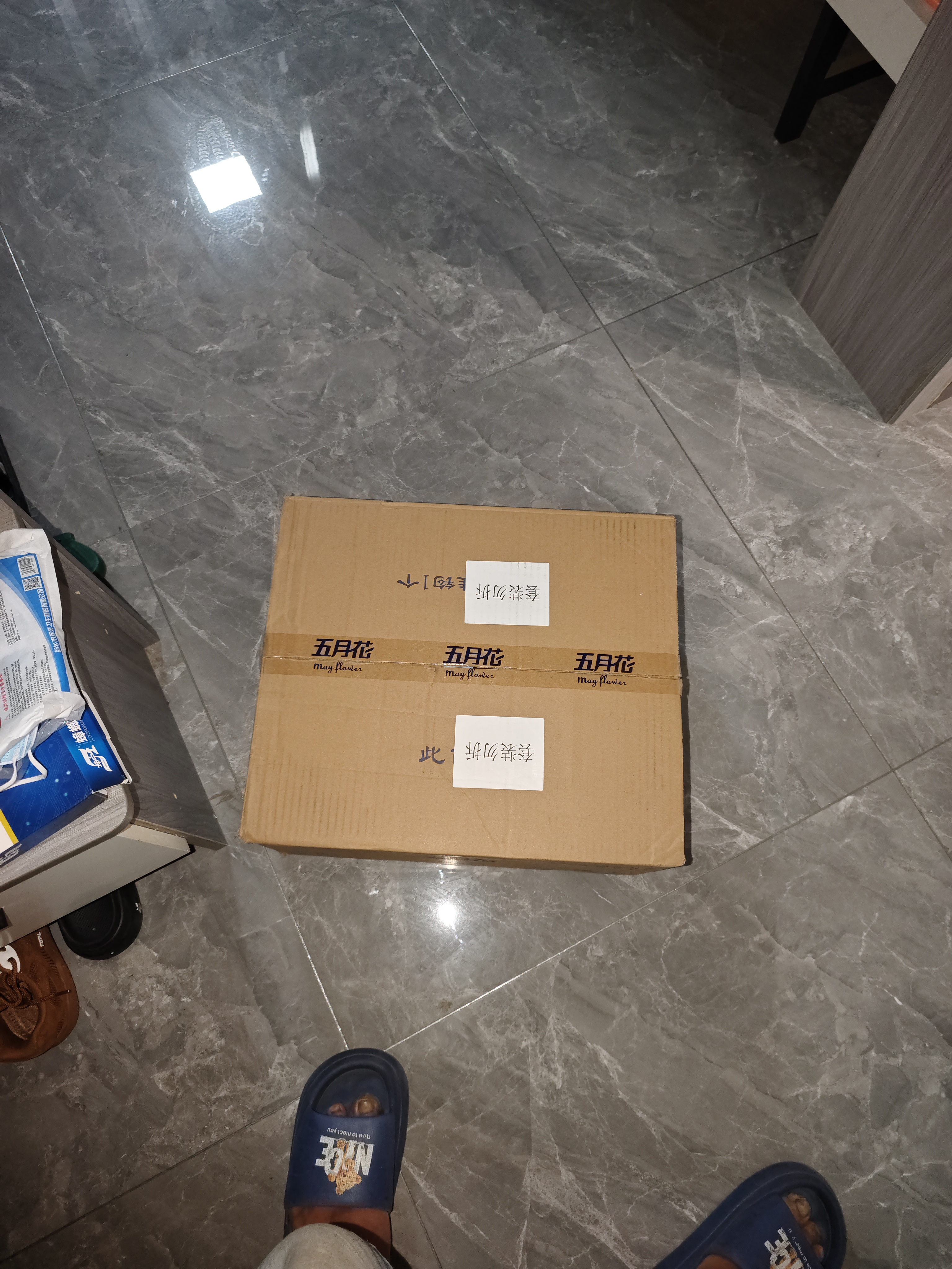 五月花（May Flower）悬挂擦手纸3层300抽*6包 家庭商用酒店民宿餐饮厕所挂抽 箱装售卖 实拍图