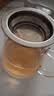金镶玉玻璃公道杯 带不锈钢过滤茶漏网茶海茶具配件分茶器 带漏公杯 实拍图