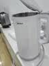 美的（Midea）烧水壶电热水壶304食品级不锈钢无缝内胆双层防烫1.7L大容量1800W智能断电SHJ1721 实拍图