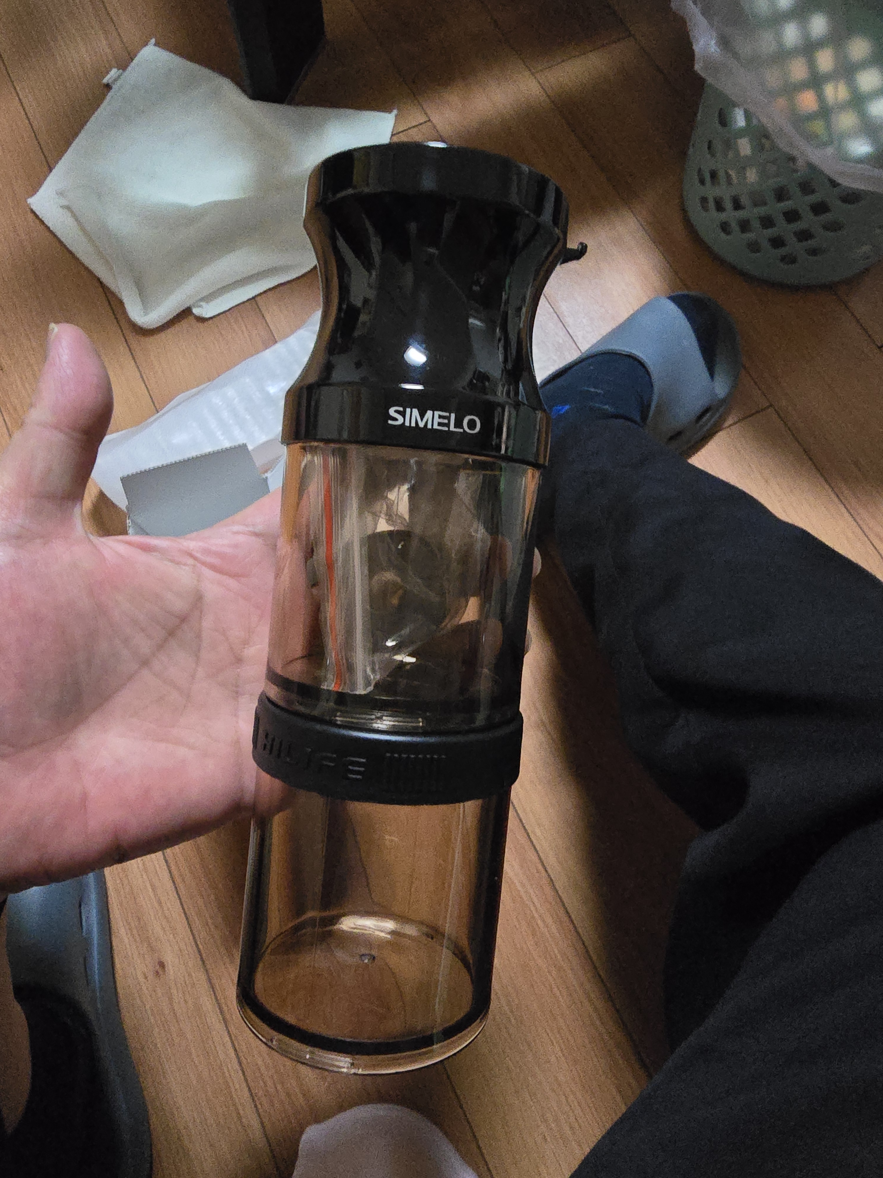 SIMELO施美乐 手摇磨豆机手动咖啡研磨器咖啡豆研磨机手磨磨粉机 实拍图