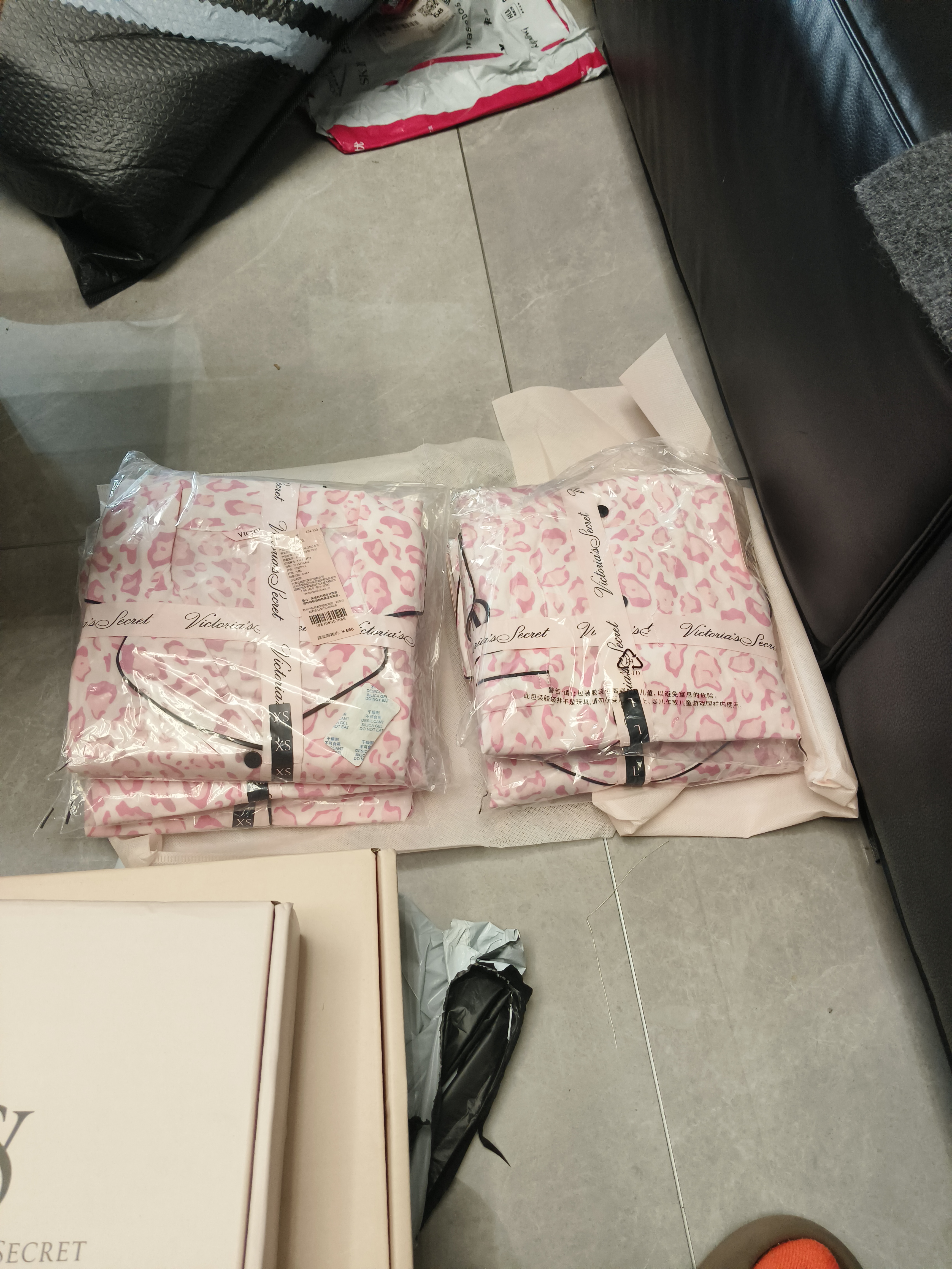 维多利亚的秘密（Victoria's Secret）维密 明星同款 宅度假天丝绵柔长袖长裤睡衣套装家居服不易皱 实拍图
