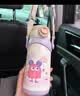 babycare儿童保温杯水壶吸管杯大宝宝学饮杯316不锈钢双饮上学600ml 实拍图