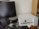 爱普生（EPSON）【6代新品】L4356墨仓式彩色无线AI学习打印机一体机家用/办公  L4266升级版(自动双面 液晶屏 白) 实拍图