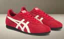 Onitsuka Tiger鬼塚虎新款复古运动休闲鞋 轻便男女款薄底鞋 RUNSPARK 红色 38 实拍图