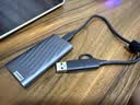 联想（Lenovo )1TB 移动固态硬盘（PSSD）Type-c USB 3.1  550MB/s高速SSD双接口 PS6手机直连 实拍图