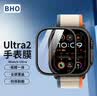 BHO【新款S12】适用苹果手表s12/s11保护壳膜apple iwatch s12/11/10/ultra4/3保护壳膜一体钢化膜套9 框膜一体【黑色】 ultra1/2/3/4代【49mm表盘】 实拍图