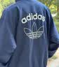 adidas休闲时尚宽松运动夹克外套长袖上衣男秋冬阿迪达斯三叶草 实拍图