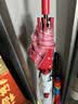 名创优品（MINISO）凯蒂猫长柄伞可爱女童学生上学透明雨伞红色 实拍图