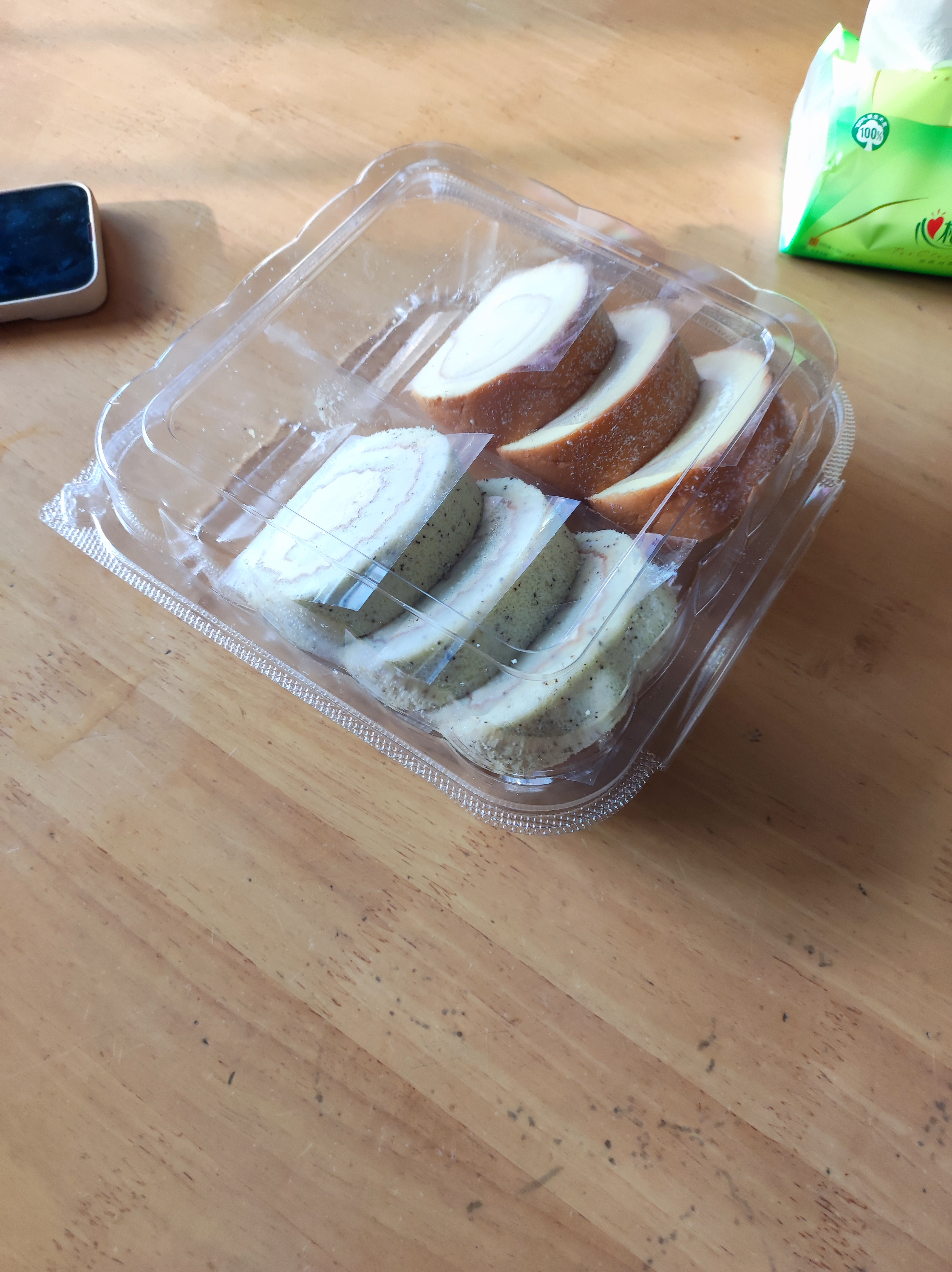 【动物奶油】牛乳伯爵红茶瑞士卷 8片/480g 实拍图