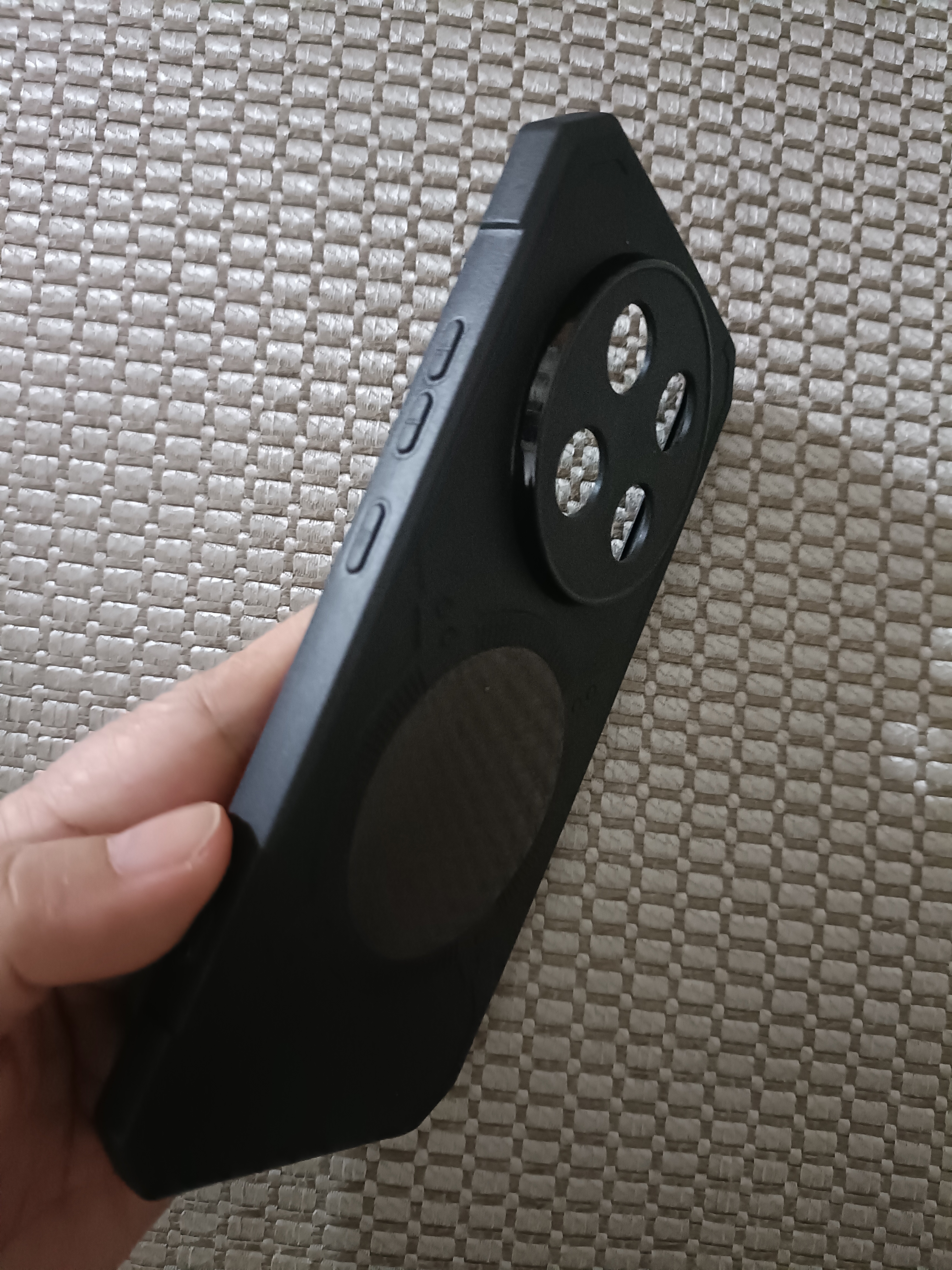 Freeson适用荣耀X80 Pro Max铠甲磁吸手机壳散热保护套全包防摔四角防撞外壳金属磁吸适配散热器 黑色 实拍图